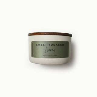 Sweet Tobacco Leaves Candle | 10 oz Signature Statement