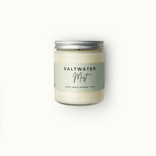 Saltwater Mist Candle | 7 oz Classic Statement