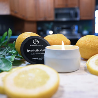 Lemon Macaroon Candle | 3.75 oz Tin