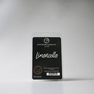 Milkhouse Candle Co. 'Limoncello' wax melt package on a white background