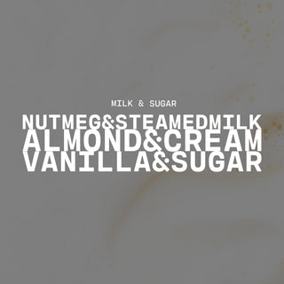 Milk & Sugar Candle | 7 oz Classic Statement